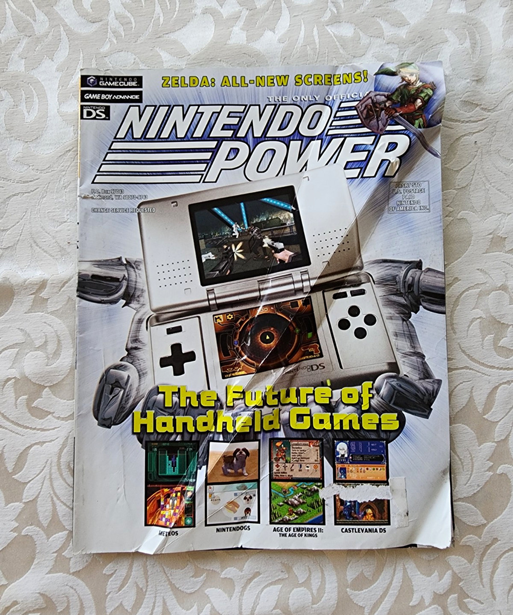 Nintendo Power October 2005 Issue 191 Nintendo DS Zelda Cover Video Games